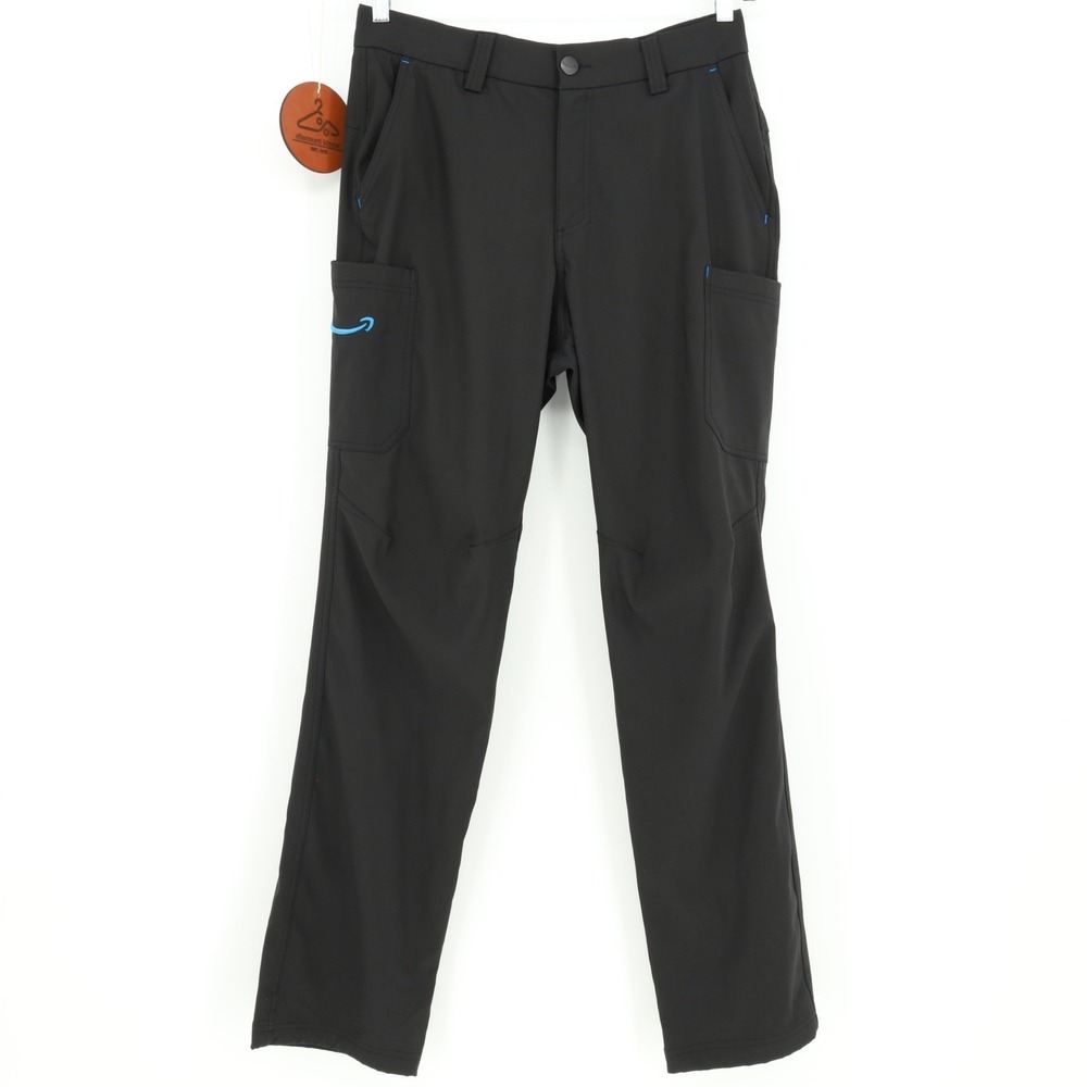 Amazon Employee Uniform Cargo Work Pants Smile Logo Men Size Medium (32-34)